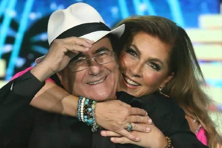 I cantanti Al Bano e Romina