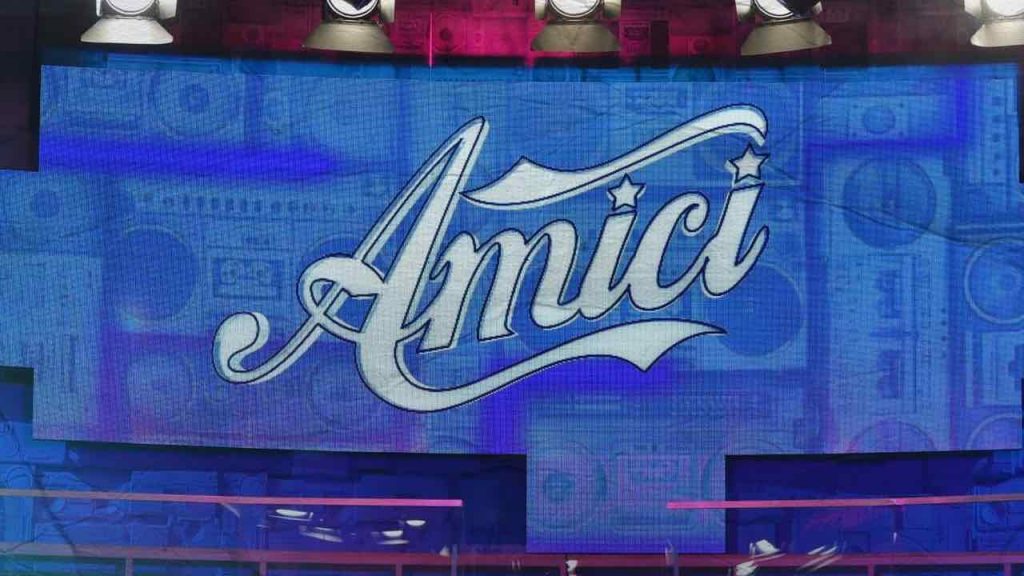 Lo studio di Amici